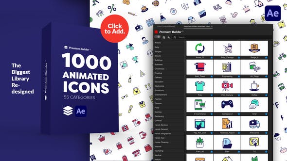 PremiumBuilder Animated Icons