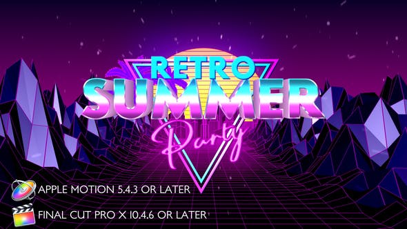 Retro Summer Party Opener
