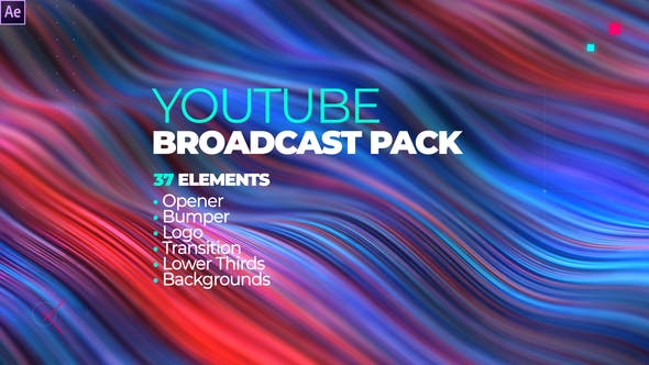 YouTube Channel Broadcast Pack