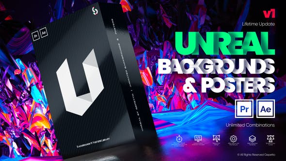 Unreal I Backgrounds and Posters