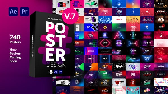 PremiumBuilder – Posters Pack V7