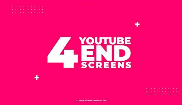 Youtube End Screens 4K V1