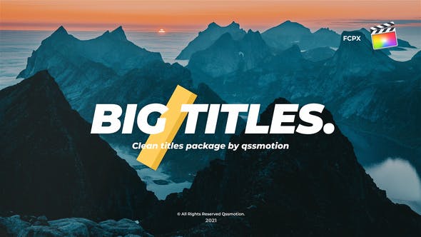 Fast and Stylish Titles For FCPX