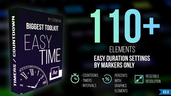 Countdown Timer toolkit “Easy Time”