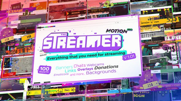 The Streamer | Everything for Web Twitch Youtube Live