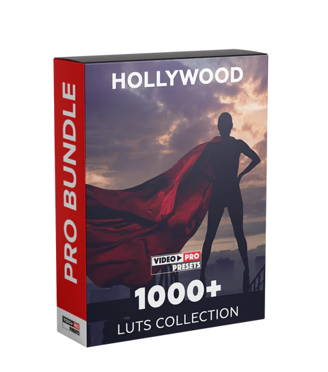 Video Presets – 1000+ HOLLYWOOD LUTS COLLECTION