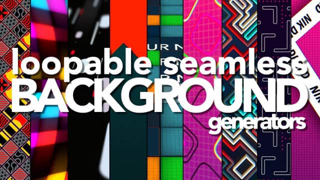 Background Generators For FCPX