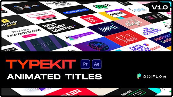 Typekit Animated Titles