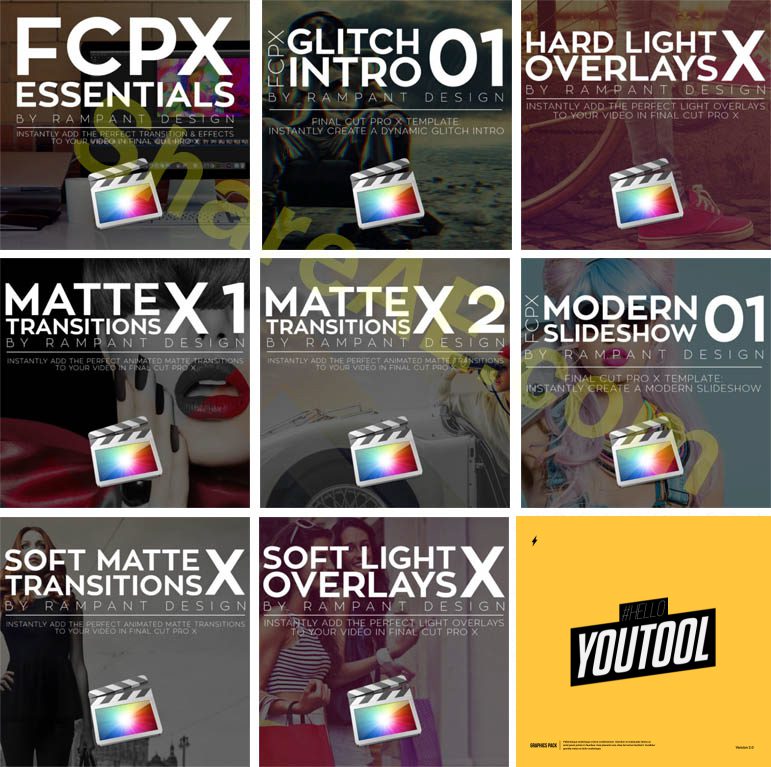 FCPX Templates And Plugins Bundle