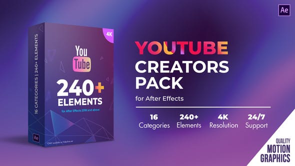 Youtube Creators Pack