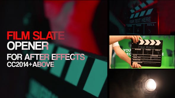 Film Slate Openers – After Effects Template