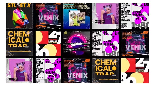 Trend Music Visualizer Post Instagram