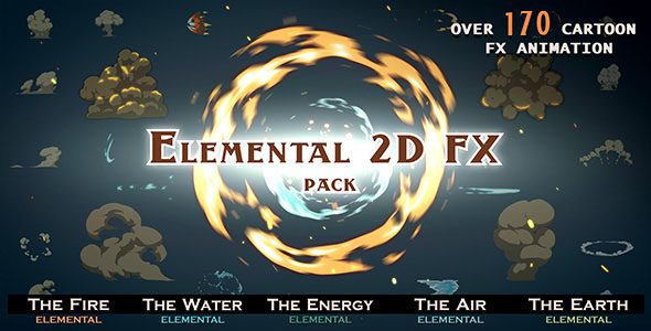 Elemental 2D FX pack