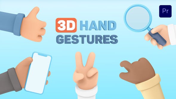 3D Hand Gestures for Premiere Pro