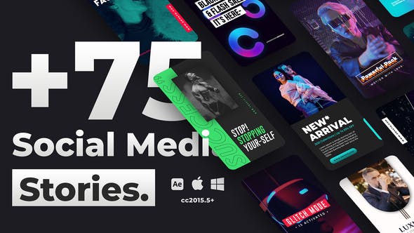 75+ Social Media Stories