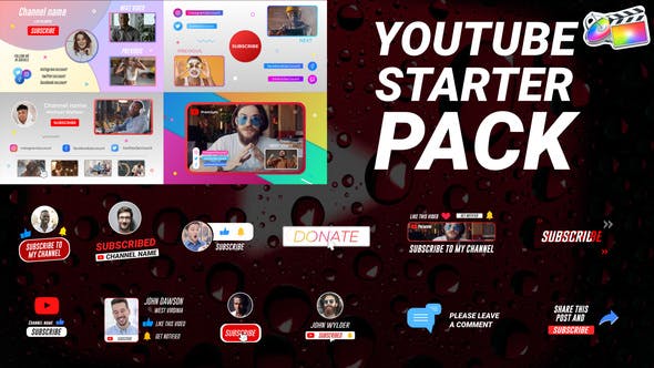 Youtube Starter Pack | FCPX