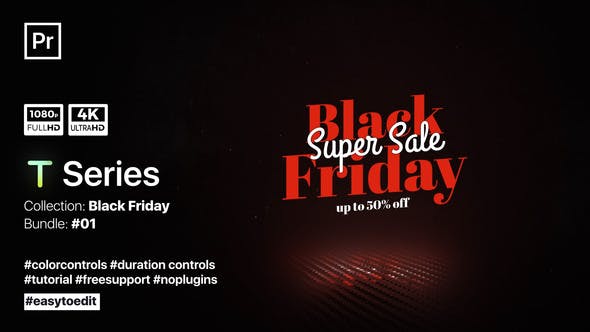 Black Friday Titles | Premiere Pro
