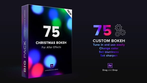 Christmas Custom Bokeh Pack