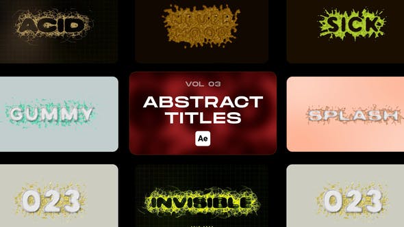 Abstract Titles Vol 03