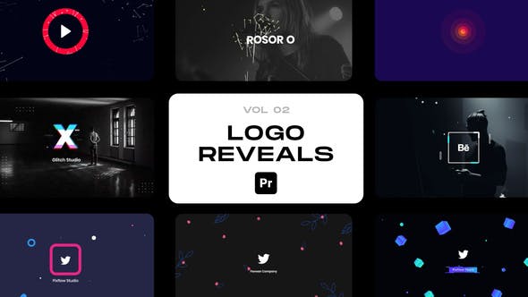 Logo Reveals Vol.2 for Premiere Pro
