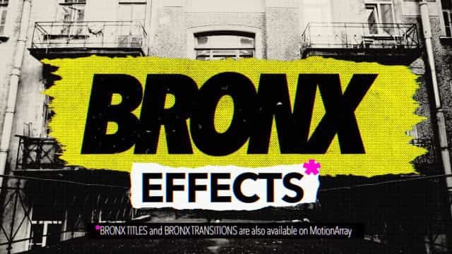 Bronx Effects, Transitions, Titles Pack – Final Cut Pro X