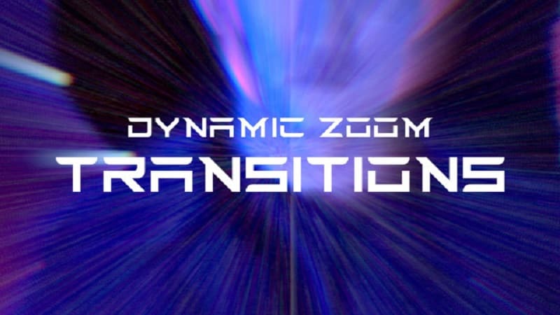Dynamic Zoom Transitions FCPX