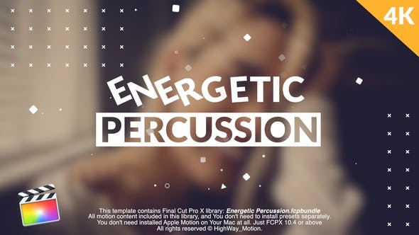 Energetic Percussion