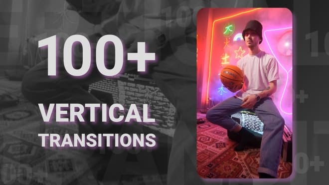 Vertical Transitions for Premiere Pro