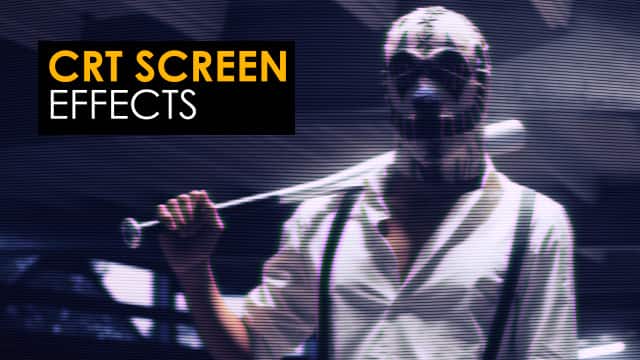 CRT Screen Effects – Premiere Pro Presets