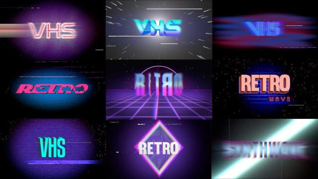 VHS Titles – Final Cut Pro X