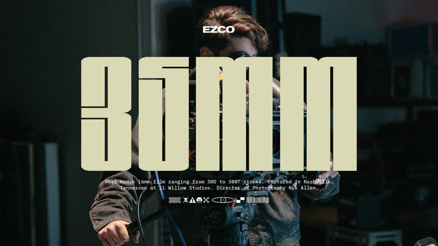 Ezra Cohen – 35MM FILM GRAIN + TEXTURES