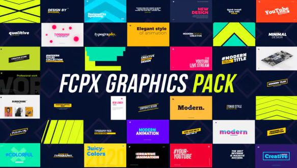 Motion Graphics Pack FCPX