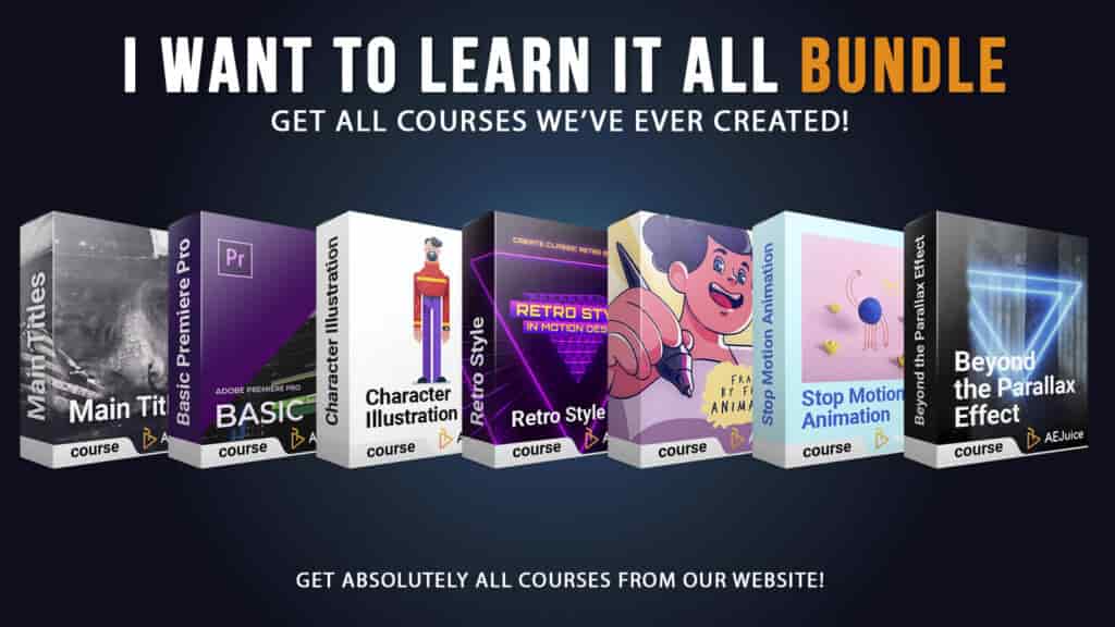 Aejuice Course – I Want To Learn It All Bundle