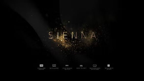 Sienna | Logo Reveal Pack 6in1