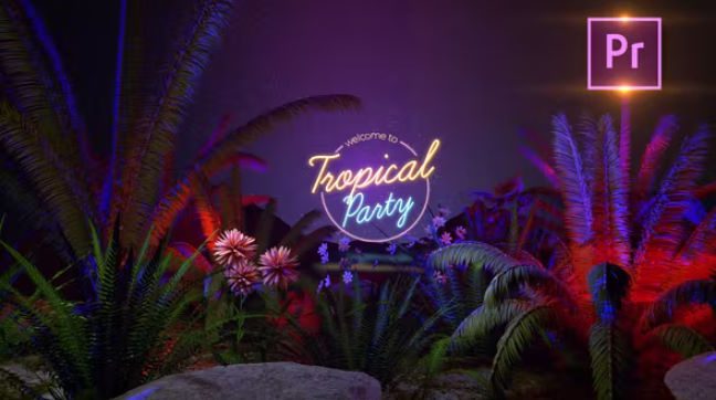 Tropical Party Opener Premiere PRO