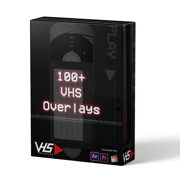 VHS Studio – 100+ VHS Overlays Package