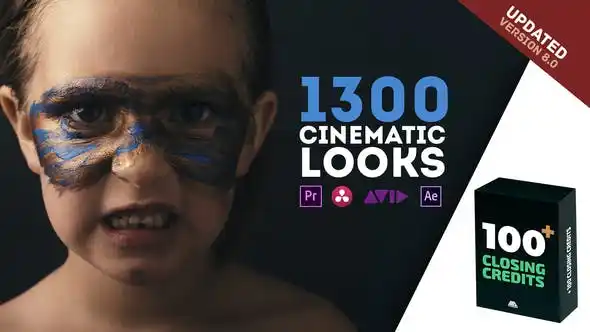 LUTs Color Presets Pack | Cinematic Looks – Premiere Pro V8.1