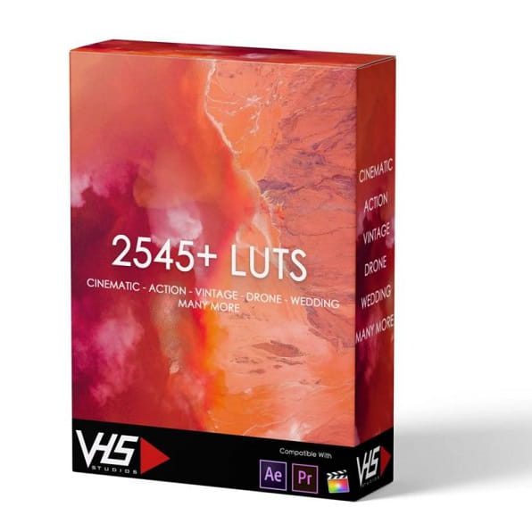 VHS Studio – 2545+ LUTs Package