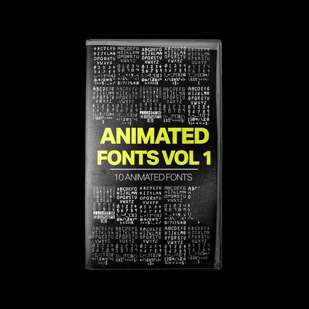 Tropic Colour – ANIMATED FONTS VOL. 1