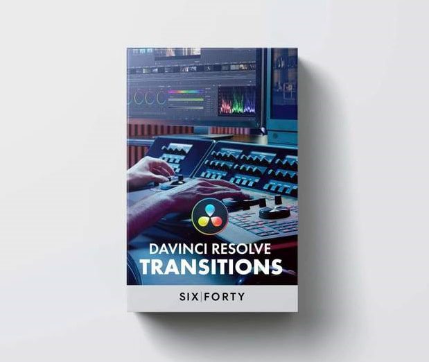 640studio – Transitions Pack for DaVinci Resolve!