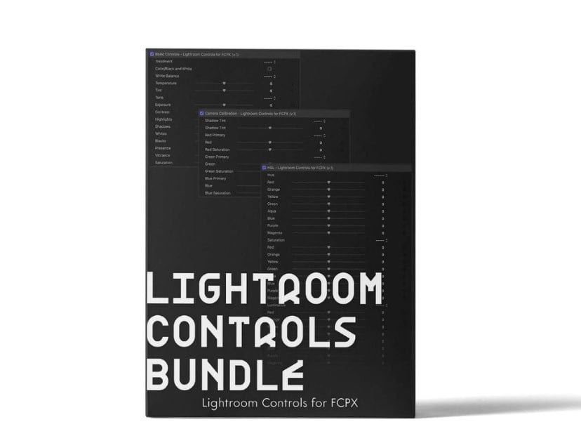 Ericlenz – Lightroom Controls for Final Cut Pro X – Bundle