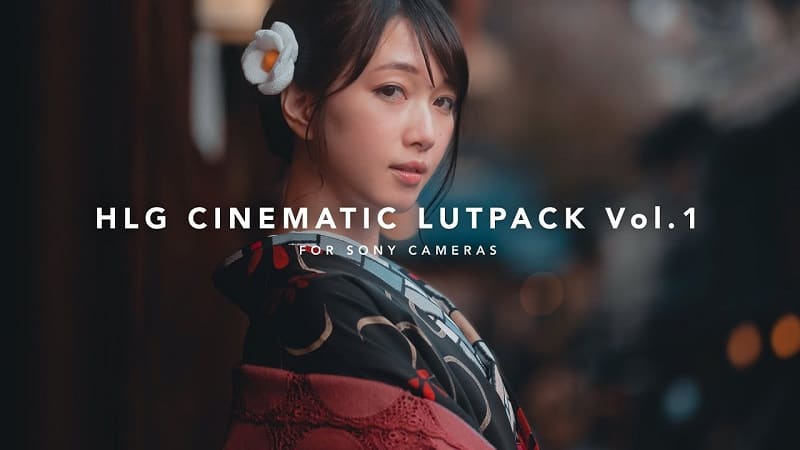 HLG Cinematic LUTPACK Vol 1 for SONY AUXOUT