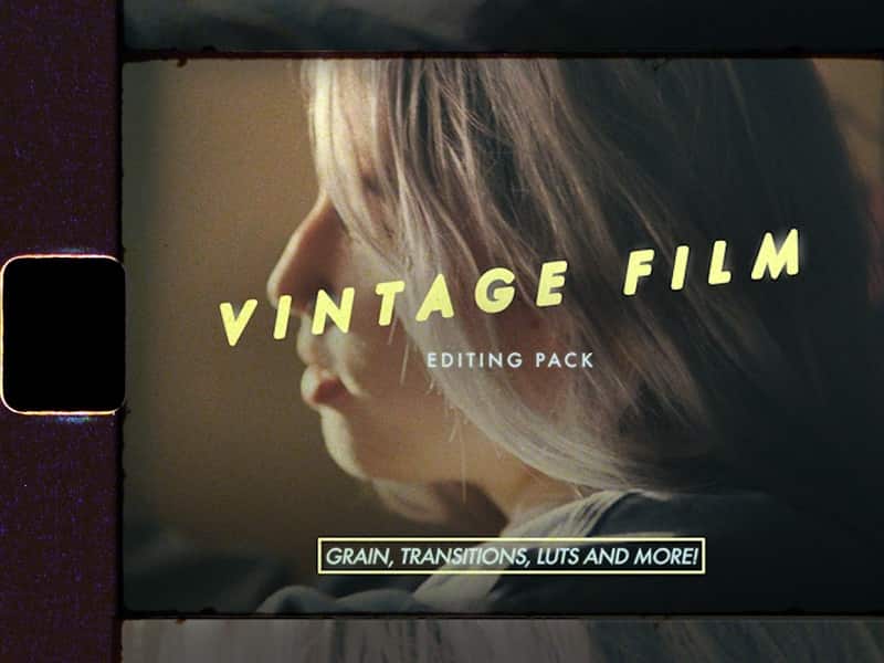 Austin Newman Vintage Film Editing Pack (Grain, Transitions, LUTs and Overlays)