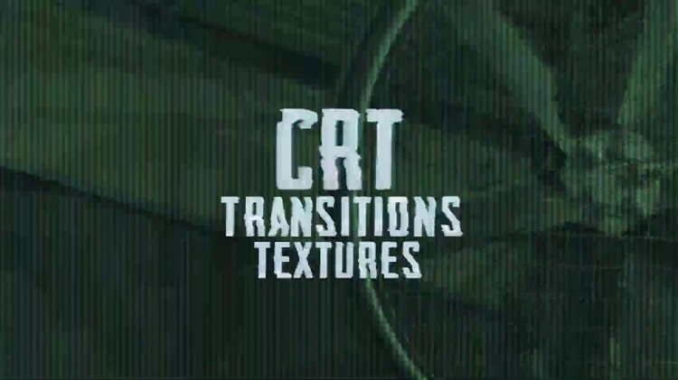 Master Filmmaker – CRT Transitions + Textures Vol 1