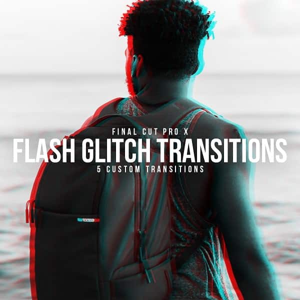 YCImaging – Glitch Flash Transitions Pack (FOR FCPX)