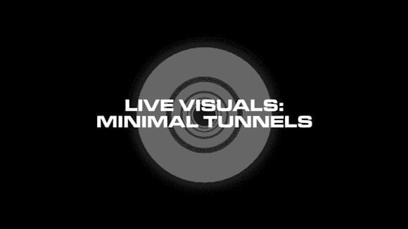 Steven McFarlane – Live Visuals: Minimal Tunnels