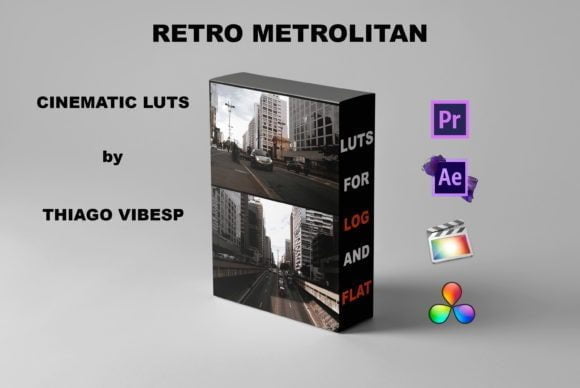 Thiago Vibesp – Retro Metrolitan Cinematic LUTs