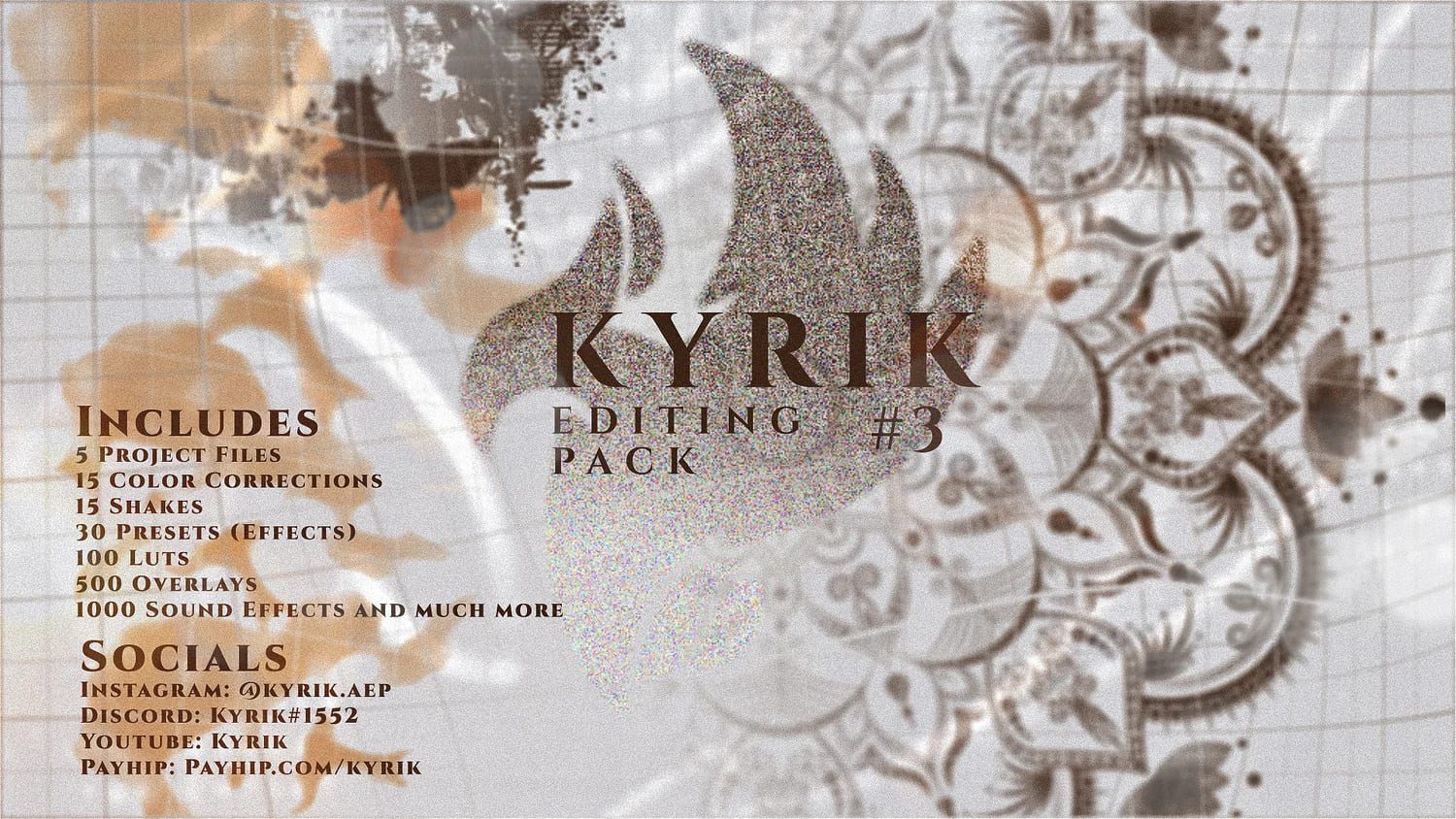 Payhip – Kyrik’s Editing Pack #3