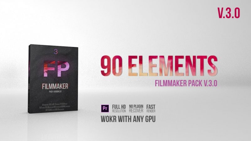 Filmmaker Pack V 3.0: 90+ Elements – Premiere Pro
