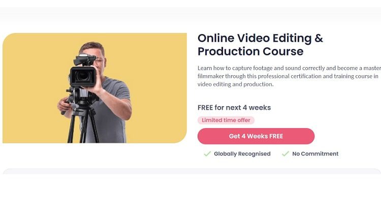 Shaw Academy – Online Video Editing & Production Course